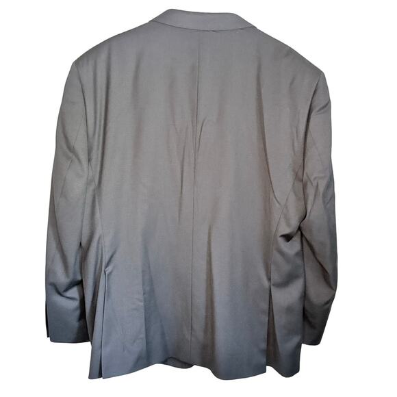 Jos. A. Bank Traveler’s Collection 48R Gray Wool 2-Button Blazer Jacket - Picture 3 of 10
